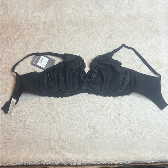 NWT Dominique Classic Black Lace Bra sz 36C - Picture 7 of 7